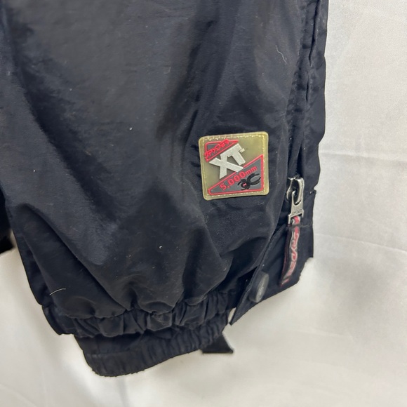 Spyder dynatec Schoeller black long ski bib snowboard adjustable size M long - Picture 8 of 15